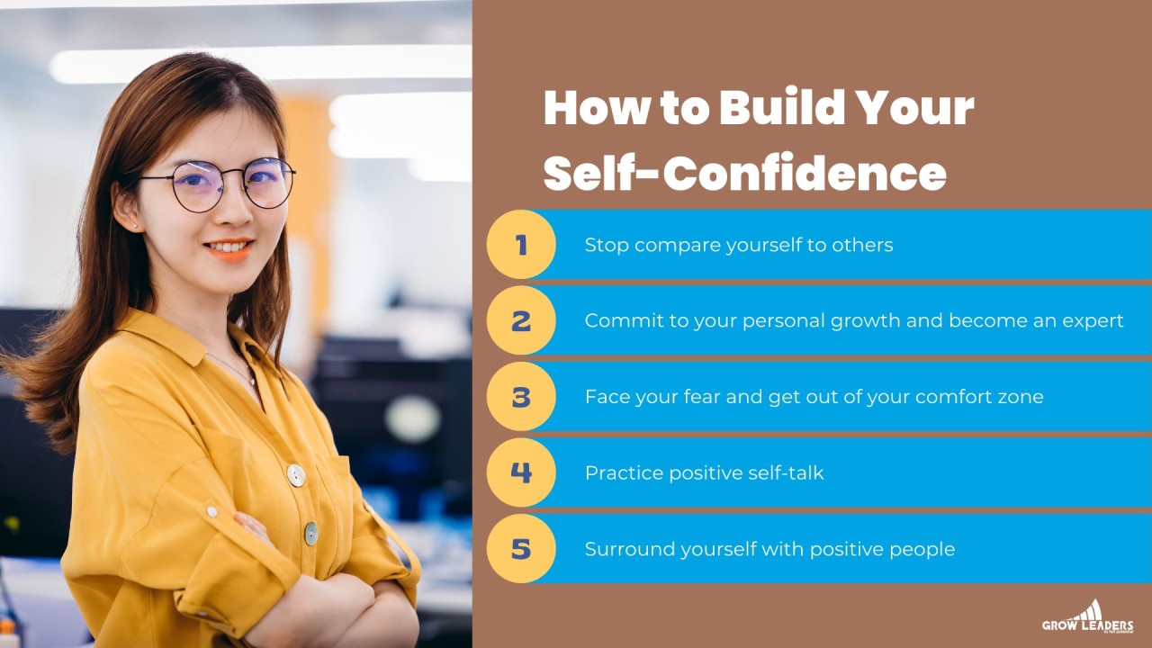 Ways to build self-confidence